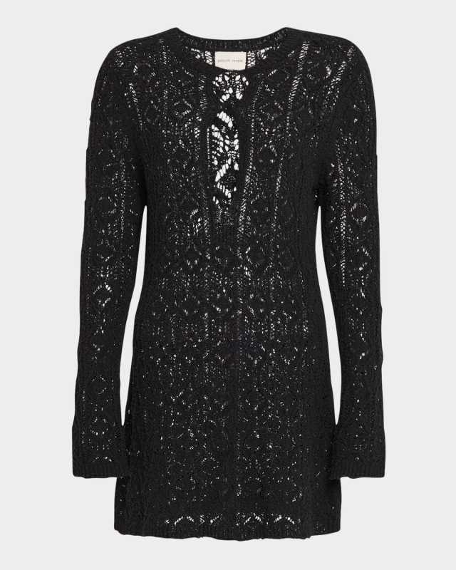 Evan Lace Stitch Dress